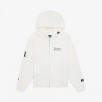 Толстовка на молнии New York Yankees New York or Nowhere x New Era White