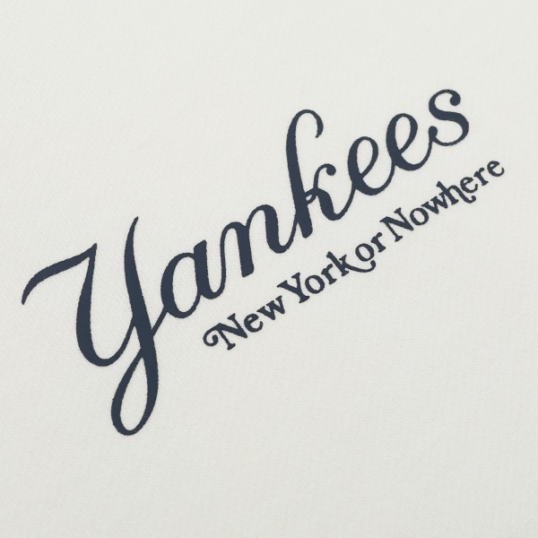 Толстовка на молнии New York Yankees New York or Nowhere x New Era White