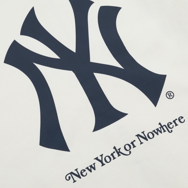 Толстовка на молнии New York Yankees New York or Nowhere x New Era White