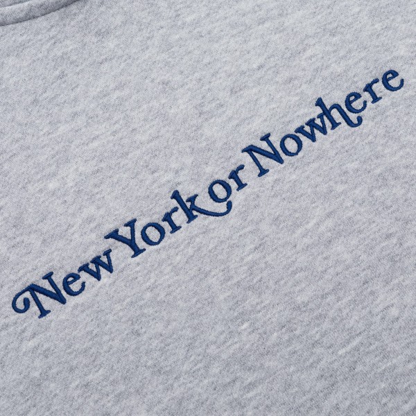 Толстовка New York Yankees New York or Nowhere x New Era Heather Gray