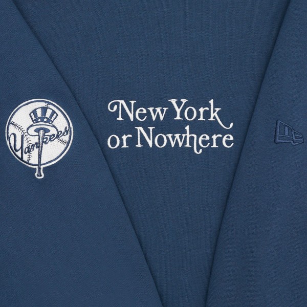 Толстовка New York Yankees New York or Nowhere x New Era Navy/White Contrast
