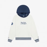 Толстовка New York Yankees New York or Nowhere x New Era White/Navy Contrast