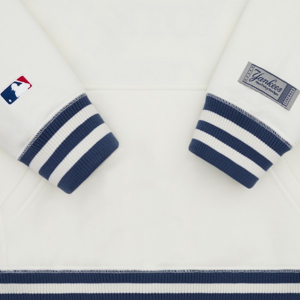 Толстовка New York Yankees New York or Nowhere x New Era White/Navy Contrast