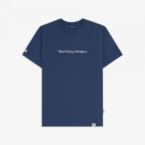 New York Yankees New York or Nowhere x New Era Navy Signature T-Shirt