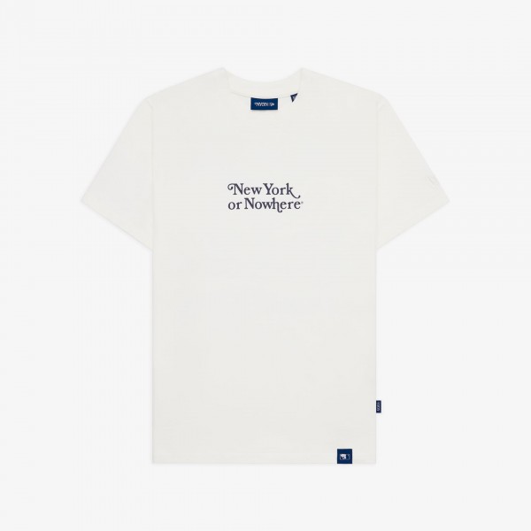 New York Yankees New York or Nowhere x New Era White Motto T-Shirt