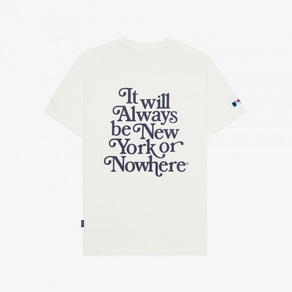 New York Yankees New York or Nowhere x New Era White Motto T-Shirt