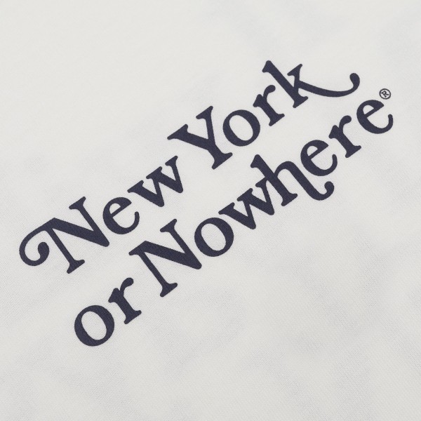 New York Yankees New York or Nowhere x New Era White Motto T-Shirt