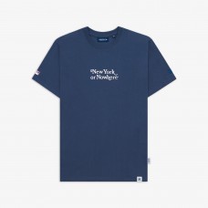 New York Yankees New York or Nowhere x New Era Navy Motto T-Shirt
