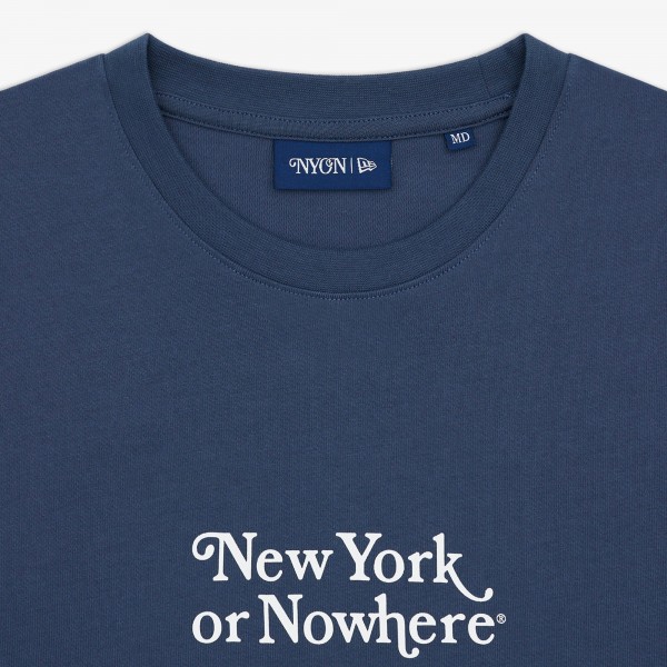 New York Yankees New York or Nowhere x New Era Navy Motto T-Shirt