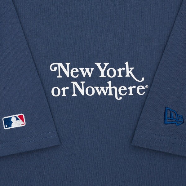 New York Yankees New York or Nowhere x New Era Navy Motto T-Shirt