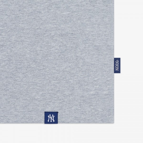 New York Yankees New York or Nowhere x New Era Heather Gray Script T-Shirt