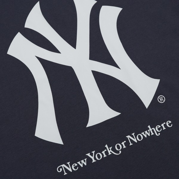 New York Yankees New York or Nowhere x New Era Black Script T-Shirt