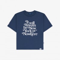 New York Yankees New York or Nowhere x New Era Navy Relaxed Motto T-Shirt