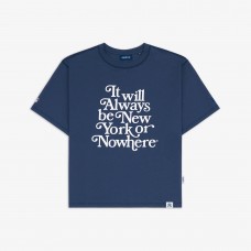 New York Yankees New York or Nowhere x New Era Navy Relaxed Motto T-Shirt