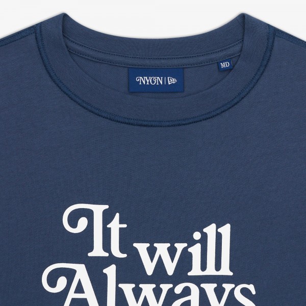 New York Yankees New York or Nowhere x New Era Navy Relaxed Motto T-Shirt