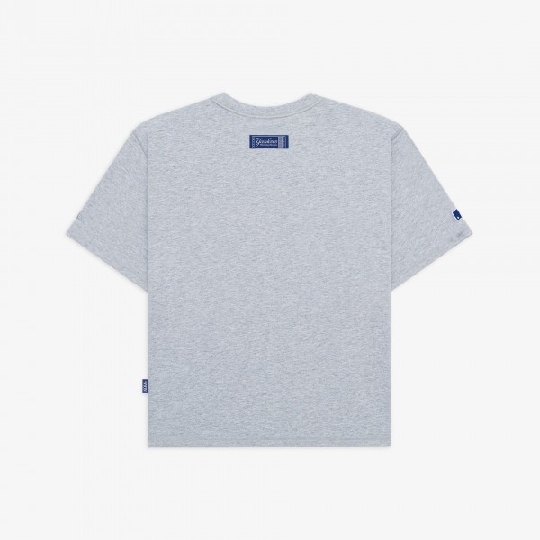 New York Yankees New York or Nowhere x New Era Heather Gray Relaxed Motto T-Shirt