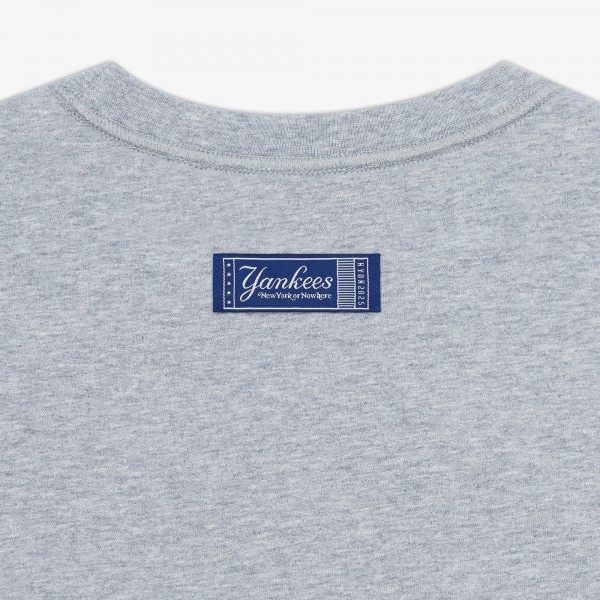 New York Yankees New York or Nowhere x New Era Heather Gray Relaxed Motto T-Shirt