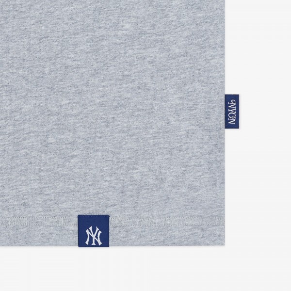 New York Yankees New York or Nowhere x New Era Heather Gray Relaxed Motto T-Shirt
