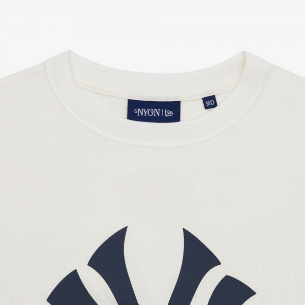New York Yankees New York or Nowhere x New Era White Relaxed Logo T-Shirt