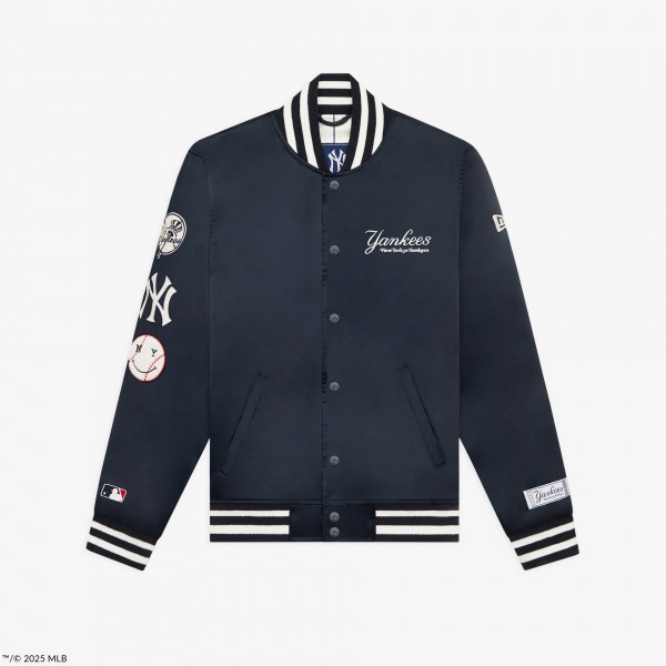 New York Yankees New York or Nowhere x New Era Navy Full-Snap Jacket