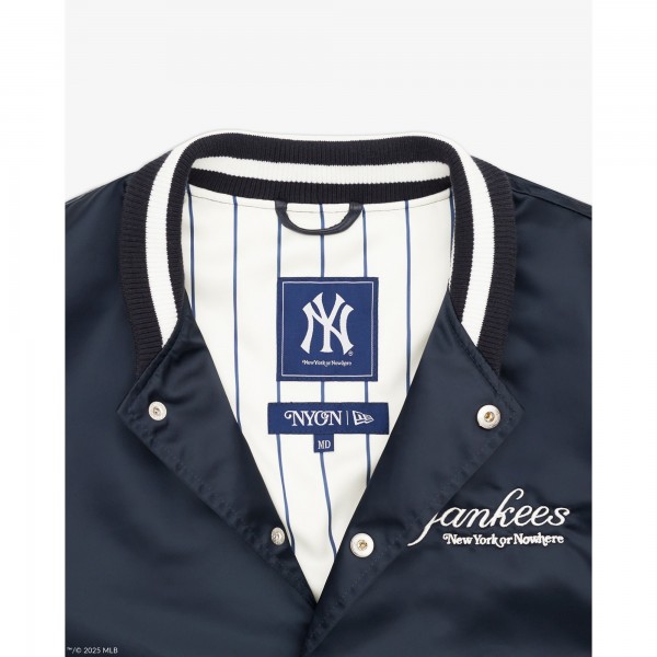 New York Yankees New York or Nowhere x New Era Navy Full-Snap Jacket
