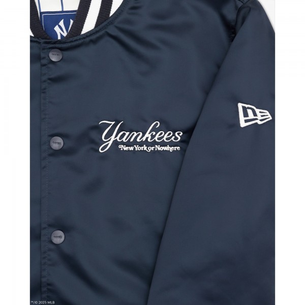 New York Yankees New York or Nowhere x New Era Navy Full-Snap Jacket