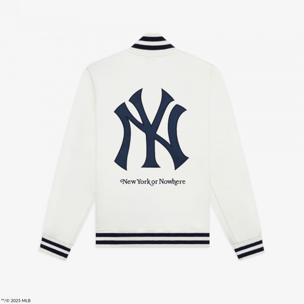 New York Yankees New York or Nowhere x New Era White Full-Snap Jacket