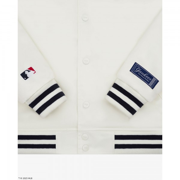 New York Yankees New York or Nowhere x New Era White Full-Snap Jacket
