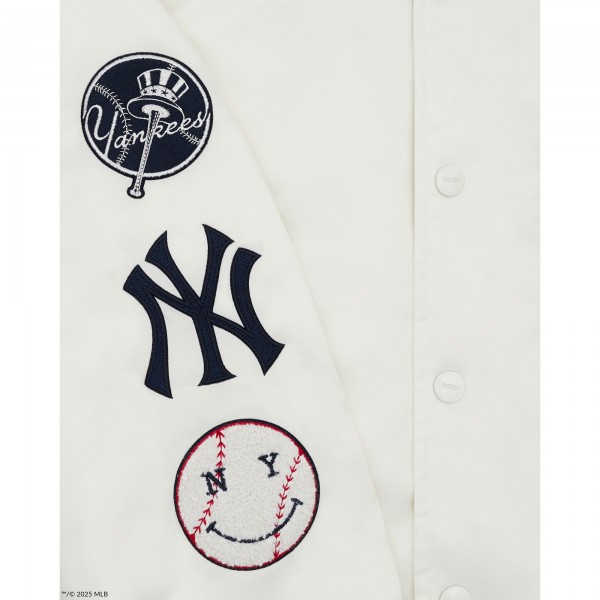 New York Yankees New York or Nowhere x New Era White Full-Snap Jacket