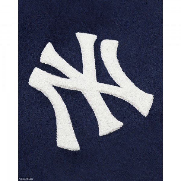 New York Yankees New York or Nowhere x New Era Navy/White Full-Snap Varsity Jacket