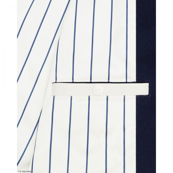 New York Yankees New York or Nowhere x New Era Navy/White Full-Snap Varsity Jacket