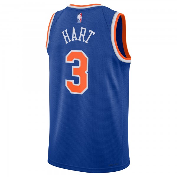 Джерси Unisex New York Knicks Josh Hart Nike Blue Swingman Player - Icon Edition