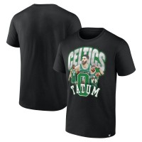 Boston Celtics Jayson Tatum Fanatics Black Notorious 4.0 T-Shirt