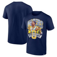 Indiana Pacers Tyrese Haliburton Fanatics Navy Notorious 4.0 T-Shirt