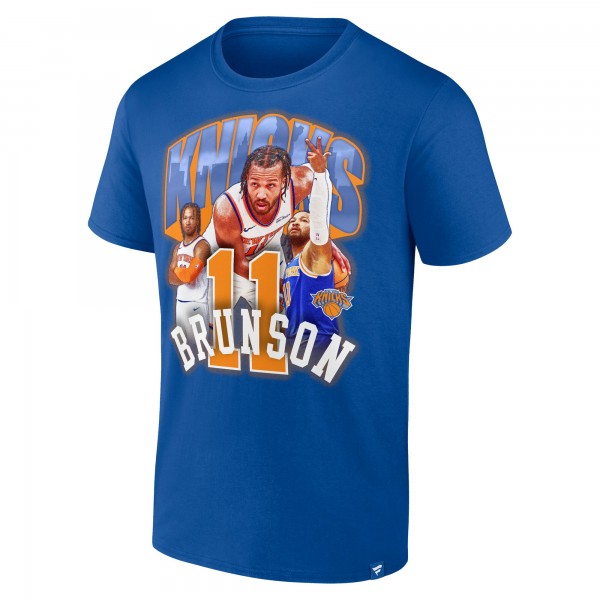 New York Knicks Jalen Brunson Fanatics Blue Notorious 4.0 T-Shirt