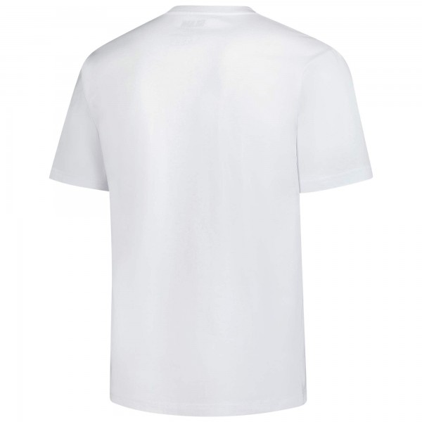 Unisex Detroit Pistons Cade Cunningham SLAM White April/May 2025 Cover Graphic T-Shirt