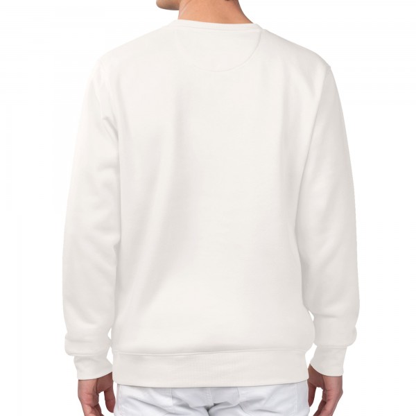 Los Angeles Dodgers Margaritaville Cream License to Chill Fleece Sweatshirt