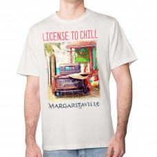 New York Yankees Margaritaville Cream License to Chill T-Shirt