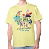 New York Yankees Margaritaville Yellow Gameday Party T-Shirt