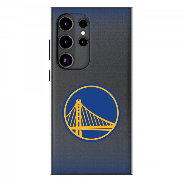 Golden State Warriors Keyscaper Linen Galaxy Magnetic Bump Case