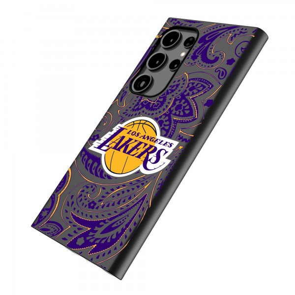 Los Angeles Lakers Keyscaper Paisley Galaxy Magnetic Bump Case