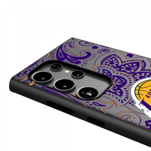 Los Angeles Lakers Keyscaper Paisley Galaxy Magnetic Bump Case