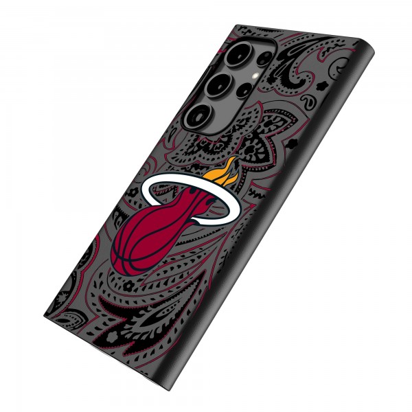Miami Heat Keyscaper Paisley Galaxy Magnetic Bump Case