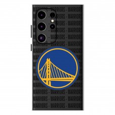 Golden State Warriors Keyscaper Text Backdrop Galaxy Magnetic Bump Case