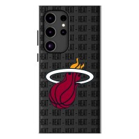 Miami Heat Keyscaper Text Backdrop Galaxy Magnetic Bump Case