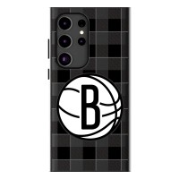 Brooklyn Nets Keyscaper Plaid Galaxy Magnetic Bump Case