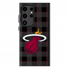 Miami Heat Keyscaper Plaid Galaxy Magnetic Bump Case