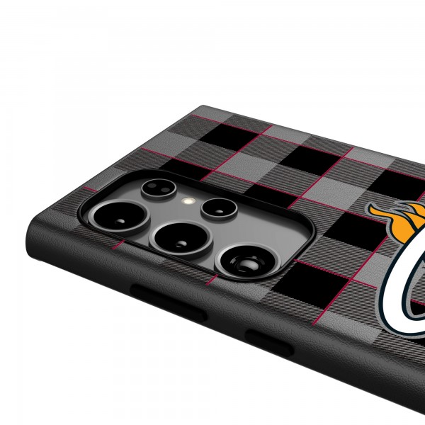 Miami Heat Keyscaper Plaid Galaxy Magnetic Bump Case