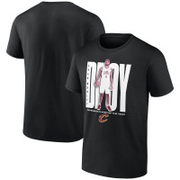 Cleveland Cavaliers Evan Mobley Black 2025 NBA Defensive Player of the Year T-Shirt