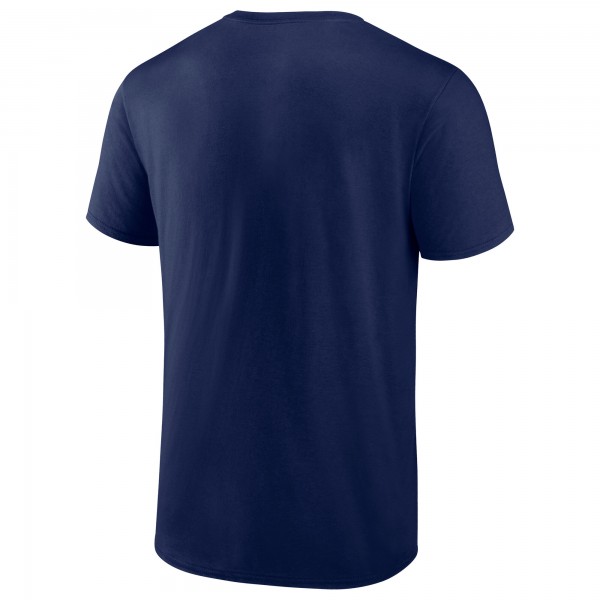 Футболка Oklahoma City Thunder Fanatics Navy 2025 Western Conference Champions Hometown Collection